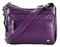 King Purse Magnum Concealed Carry Handbag Purple