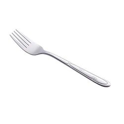 OMGard Dinner Fork Sets 6 Piece Flatware Bulk 18/8 Stainless Steel 7.3-inch Salad Dessert Forks Only Weight Eating Utensils Table Silverware Cutlery Service for 6 Mirror Finished Dishwasher Safe 
