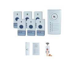 Wireless White Door Bell System Rl Six Zone