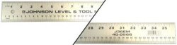 Aluminum Straight Edge Ruler 36 Inch Cork Back 2 Inches Wide
