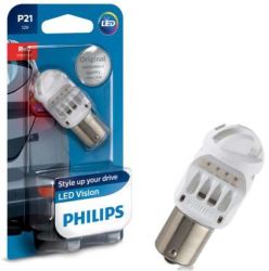 Philips P21 - Red Led Break Light - Single Contact