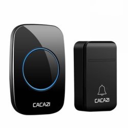 Cacazi FA12 Self-powered Wireless Doorbell Waterproof Smart No B