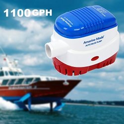 Amarine-made Automatic Submersible Boat Bilge Water Pump 12V 1100 Gph Auto With Float Switch-new