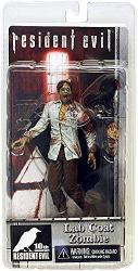 Neca Resident Evil 10TH Anniversary Exclusive Action Figure Lab Coat Zombie With Raven