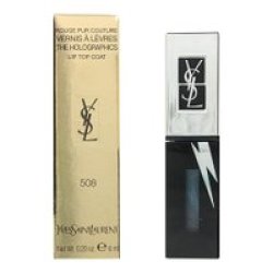 Yves Saint Laurent The Holographics Liquid Lipstick Glossy Stain Black 508 - Parallel Import