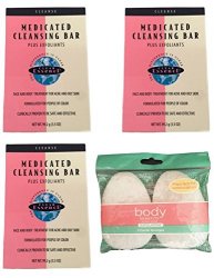 Clear Essence Plus Exfoliants Medicated Cleansing Bar Pack Of 3
