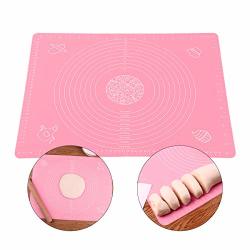 Cooking Mat Professional Non Stick Liner for Making Cookies Homealexa Pastry Rolling Mat 40 * 50cm 2 Pack Silicone Baking Mat with Measurements Macarons,Bread and Pastry 