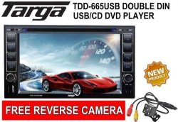 Double Din DVD Player With Free Reverse Camera