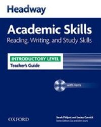 Headway Academic Skills Introductory Reading Writing And Study Skills - Teacher& 39 S Guide With Tests Cd-rom Multiple Copy Pack