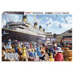 Titanic Embarking 1000 Piece Jigsaw Puzzle