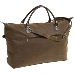 Designer Travel Bag In Leather Look