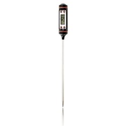 Latest Cooking Thermometers - Digital Stainless Cooking Thermometer With Instant Read Long Probe Lcd Screen Anti-corrosion Best For Food Meat Grill Bbq Milk And