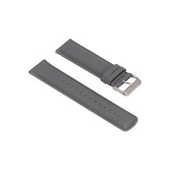 Universal Smart Watch Leather Strap By Ult-unite Fit For Samsung garmin asus lg pebble 22MM Quick Release Soft Top Grain Leather Strap Replacement Bracelet With Stainless Metal Clasp