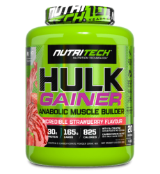 Nutritech - Hulk Gainer Incredible Strawberry 4KG