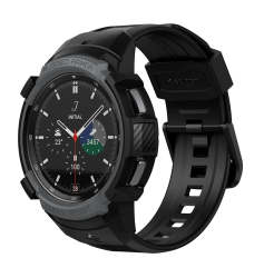 Spigen Samsung Galaxy Watch 4 Classic Premium Rugged Armor Pro Case 46MM Black