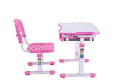Study Desk & Chair - Pink