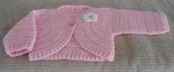 Baby Crocheted Bolero Jacket