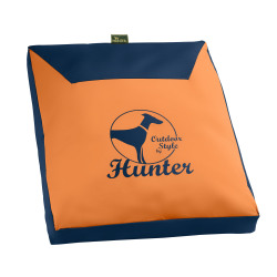 Hunter Dog Bed Outdoor Style XL Orange Blue 100 x 70 x 10cm
