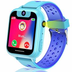 Nekbow Kids Gps Tracker Watch With Free Sim Card-kids Smart Watch Digital Wrist Watch With Sos Camera Game Alarm Voice Chat Smartwatch Phone For