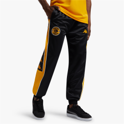 Mens Kaizer Chiefs 222 Banda 10 Aril Retro Black yellow Pants