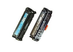 Toptech Toners Compatible Toner Cartridge Replacement For Hp 305A- 2 Pack Cyan And Black