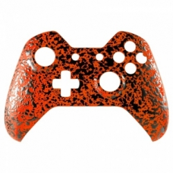 XBOX One Controller Front Faceplate 3d Series Orange Background