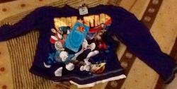 Boys Looney Tunes Long Sleeve Tshirt From Jet Size 3-4 Yr
