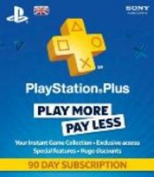 Sony Playstation Plus 90 Day Subscription