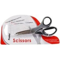 Foska 13CM Rubber Grip Scissors