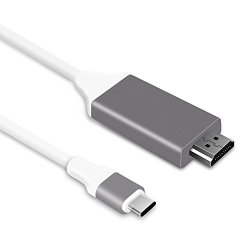 USB C To HDMI Cable Type C Male To HDMI Male 4K 30HZ Ultra HD 6.6FT Cord Line For Macbook 2017 2016 Samsung S8