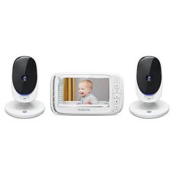 Motorola Comfort 50-2 Digital Video Audio Baby Monitor With 5-INCH Color Screen And 2 Cameras