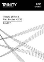 Theory Past Papers 2015 Grade 7 Paperback