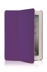 Odoyo Aircoat Purple Folio For Apple iPad 4 & 3 & 2