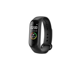 Smart Band Heart Rate Blood Pressure Monitor Fitness Tracker Black