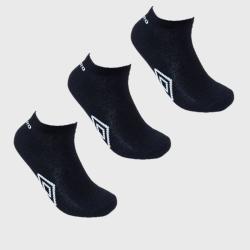 Umbra Umbro 3-PACK Ankle Socks _ 169709 _ Black - M Black