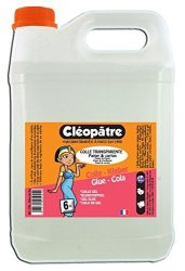 Cleopatra CT5L Clear Synthetic Glue Bottle 5 Litre Transparent Glue