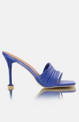 Ladies Chloe Stiletto Heels - Blue - Blue UK 8