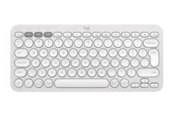 Logitech Pebble Keys 2 K380S Bluetooth Keyboard - White