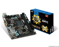 MSI Ms-am1i AMD Socket Am1 Athlon Sempron Motherboard