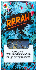 Rrraw Coconut White Chocolate - Blue Sweetmeats