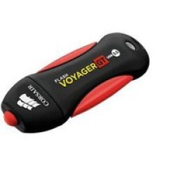 Flash Voyager GT Flash Drive 256GB USB 3.0 Black & Red