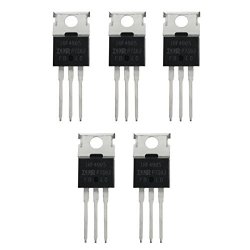 IRF4905 IRF4905PBF P-channel Power Mosfet Fet 55V 74A TO-220 Pack Of 5