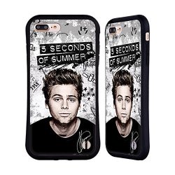 Official 5 Seconds Of Summer Vandal Luke Solos Hybrid Case For Apple Iphone 7 Plus 8 Plus