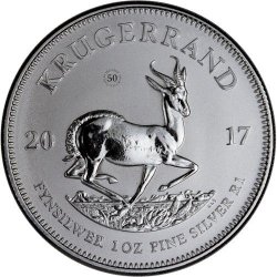 Krugerrand 1 Oz Fine Silver