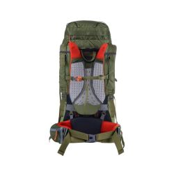 65 + 5L Hiking Backpack - Green