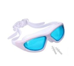 Protective Film Swimming Goggles With Ear Plugs