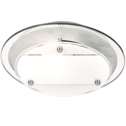 Bright Star Lighting - Chrome Ceiling Fitting - Silver