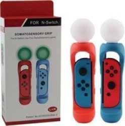 Roky Somatosensory Grip For N-switch Red And Blue