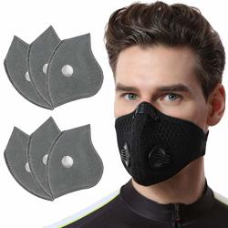 Legendog Mouth Mask Fashion Face Mouth Muffle Face Mouth Cover Running Mask With 6 Filter