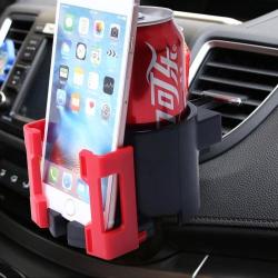 Shunwei SD-1026 Car Auto Multi-functional Abs Air Vent Drink Holder Bottle Cup Holder Phone Holde...
